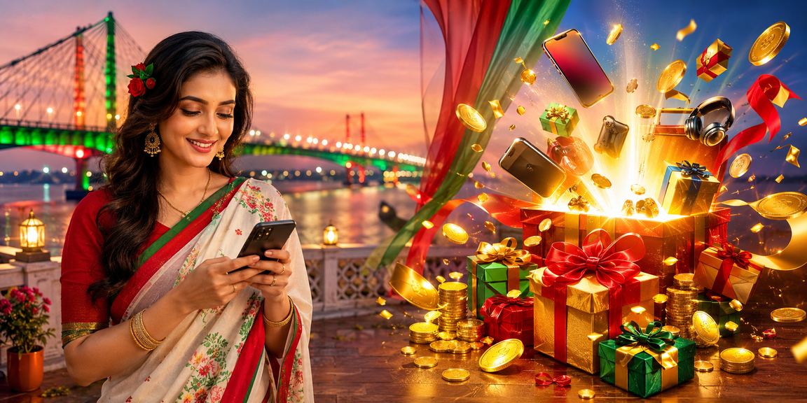 পহেলা বৈশাখের উৎসবে বরিশালে মোবাইলে vip3 স্পোর্টস বেটিং