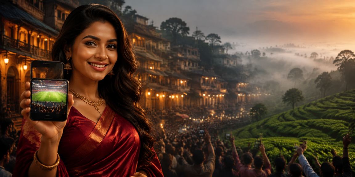 নারায়ণগঞ্জের চা বাগানে মোবাইলে vip3 ক্যাসিনো অ্যাপ ব্যবহার করছেন একজন ব্যবহারকারী
