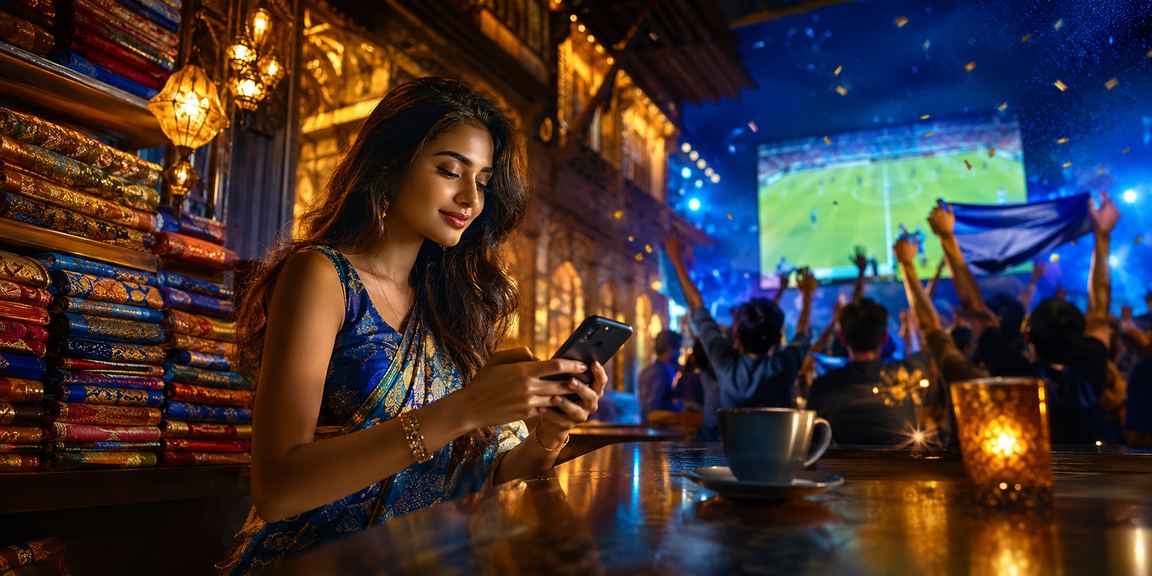 রাজশাহীর তরুণী মোবাইলে vip3 খেলাধুলা বিভাগ ব্যবহার করছেন