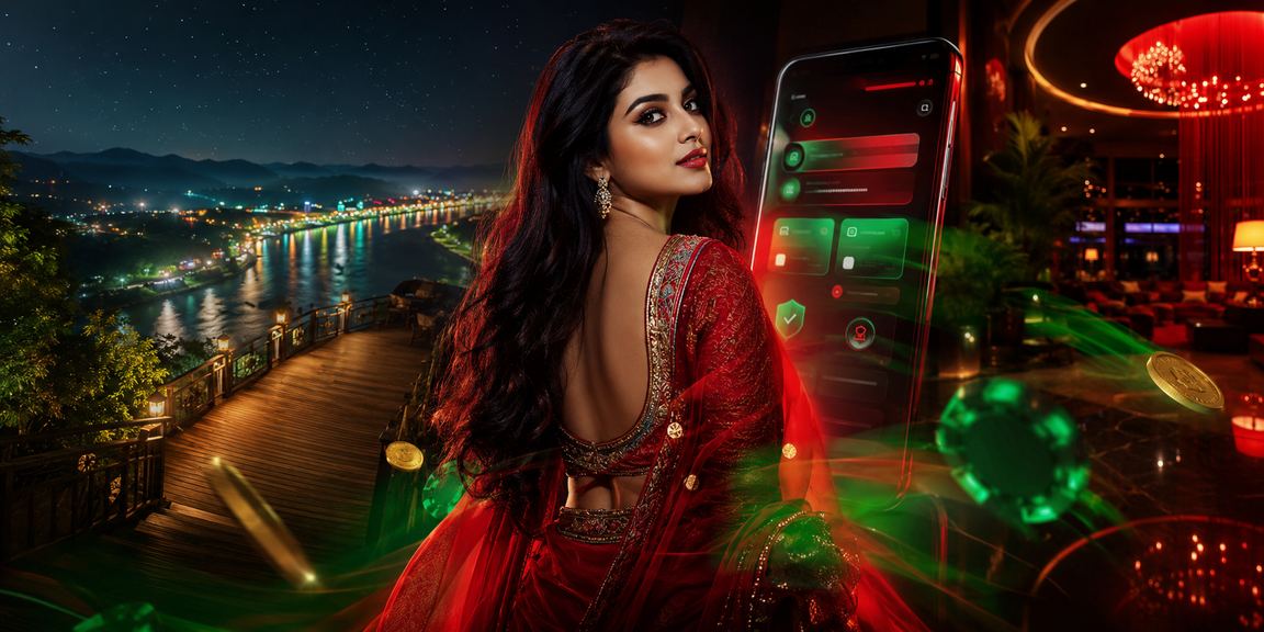 সিলেটে ক্যাসিনো ও বেটিং প্ল্যাটফর্মে লাল-সবুজ রঙের থিম